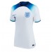 England Luke Shaw #3 Fußballbekleidung Heimtrikot Damen WM 2022 Kurzarm